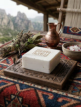 Savon Kavkaz Or Blanc 80 g au lait de chèvre et au miel